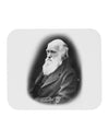 Charles Darwin Black and White Mousepad by TooLoud-TooLoud-White-Davson Sales