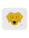 Cute Yellow Labrador Retriever Dog Mousepad by TooLoud-TooLoud-White-Davson Sales