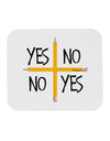 Charlie Charlie Challenge Mousepad-TooLoud-White-Davson Sales