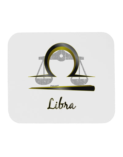 Libra Symbol Mousepad-TooLoud-White-Davson Sales