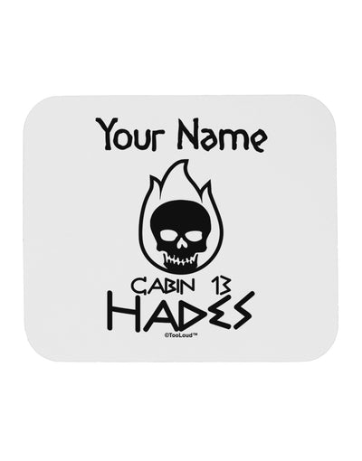 Personalized Cabin 13 Hades Mousepad-TooLoud-White-Davson Sales