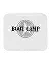 Boot Camp Distressed Text Mousepad by TooLoud-TooLoud-White-Davson Sales