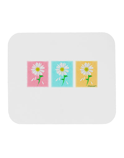 Pretty Daisies Watercolor Mousepad-Mousepads-TooLoud-Davson Sales
