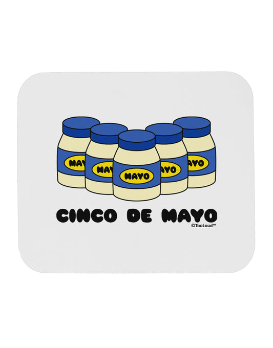 Cinco de Mayo - 5 Mayo Jars Mousepad by TooLoud-TooLoud-White-Davson Sales