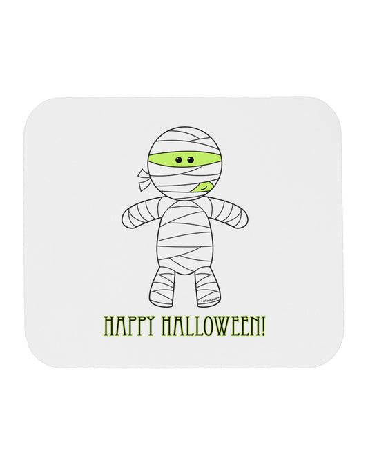 Cute Mummy Happy Halloween Mousepad-TooLoud-White-Davson Sales