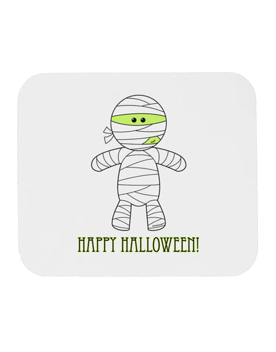 Cute Mummy Happy Halloween Mousepad-TooLoud-White-Davson Sales