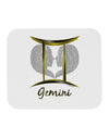 Gemini Symbol Mousepad-TooLoud-White-Davson Sales