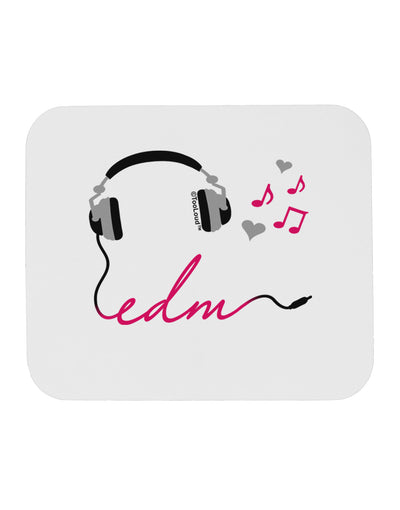 EDM Cord Pink Mousepad-TooLoud-White-Davson Sales