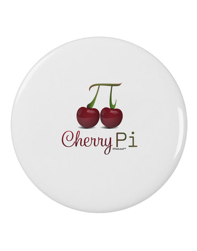 Cherry Pi 2.25" Round Pin Button-Round Pin Button-TooLoud-White-2.25in-Davson Sales