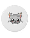 Mummy Kitty 2.25&#x22; Round Pin Button by TooLoud-Round Pin Button-TooLoud-White-2.25in-Davson Sales