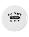Retired Navy 2.25&#x22; Round Pin Button-Round Pin Button-TooLoud-White-2.25in-Davson Sales