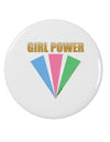 Girl Power Stripes 2.25&#x22; Round Pin Button by TooLoud