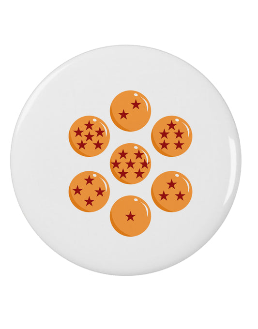 Magic Star Orbs 2.25&#x22; Round Pin Button by TooLoud-TooLoud-White-2.25in-Davson Sales