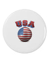 Soccer Ball Flag - USA 2.25&#x22; Round Pin Button-Round Pin Button-TooLoud-Davson Sales