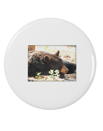 Laying Black Bear 2.25&#x22; Round Pin Button-Round Pin Button-TooLoud-White-2.25in-Davson Sales