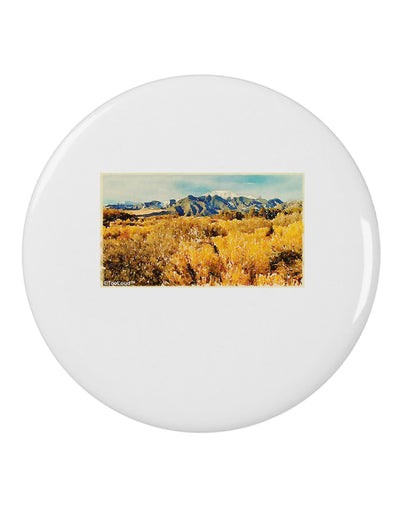 Mountain Forest Park Watercolor 2.25&#x22; Round Pin Button-Round Pin Button-TooLoud-White-2.25in-Davson Sales