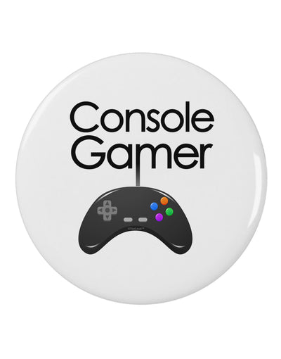 Console Gamer 2.25&#x22; Round Pin Button-Round Pin Button-TooLoud-White-2.25in-Davson Sales