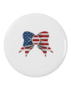 Patriotic Bow 2.25&#x22; Round Pin Button