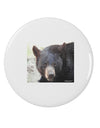 Staring Black Bear 2.25&#x22; Round Pin Button-Round Pin Button-TooLoud-White-2.25in-Davson Sales