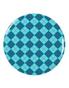Blue Argyle AOP 2.25&#x22; Round Pin Button All Over Print by TooLoud-Round Pin Button-TooLoud-White-2.25in-Davson Sales