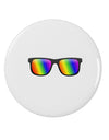 Pride Rainbow Lenses 2.25&#x22; Round Pin Button by TooLoud-Round Pin Button-TooLoud-White-2.25in-Davson Sales