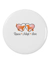 Rescue Adopt Love 2.25" Round Pin Button-Round Pin Button-TooLoud-White-2.25in-Davson Sales