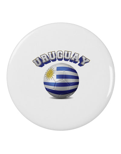 Soccer Ball Flag - Uruguay 2.25&#x22; Round Pin Button-Round Pin Button-TooLoud-Davson Sales