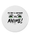 Not A Cartoon Eyes Green 2.25&#x22; Round Pin Button-Round Pin Button-TooLoud-White-2.25in-Davson Sales