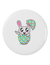 Bunny Hatching From Egg 2.25" Round Pin Button-Round Pin Button-TooLoud-White-2.25in-Davson Sales