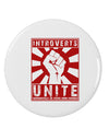 Introverts Unite Funny 2.25&#x22; Round Pin Button by TooLoud-TooLoud-White-2.25in-Davson Sales