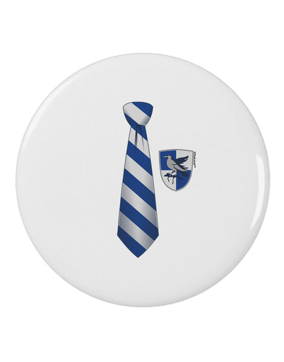 Wizard Tie Blue and Silver 2.25&#x22; Round Pin Button-Round Pin Button-TooLoud-White-2.25in-Davson Sales