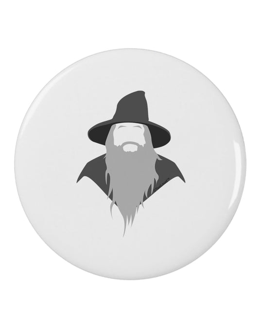 Grey Wizard 2.25&#x22; Round Pin Button-Round Pin Button-TooLoud-White-2.25in-Davson Sales