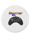 Gaymer Color 2.25&#x22; Round Pin Button-Round Pin Button-TooLoud-White-2.25in-Davson Sales