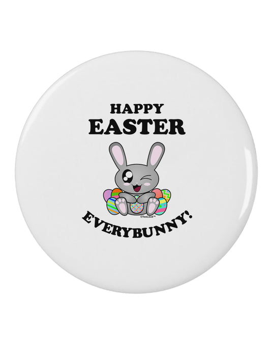 Happy Easter Everybunny 2.25" Round Pin Button-Round Pin Button-TooLoud-White-2.25in-Davson Sales