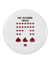 Pixel Heart Invaders Design 2.25&#x22; Round Pin Button