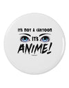 Not A Cartoon Eyes Blue 2.25&#x22; Round Pin Button-Round Pin Button-TooLoud-White-2.25in-Davson Sales