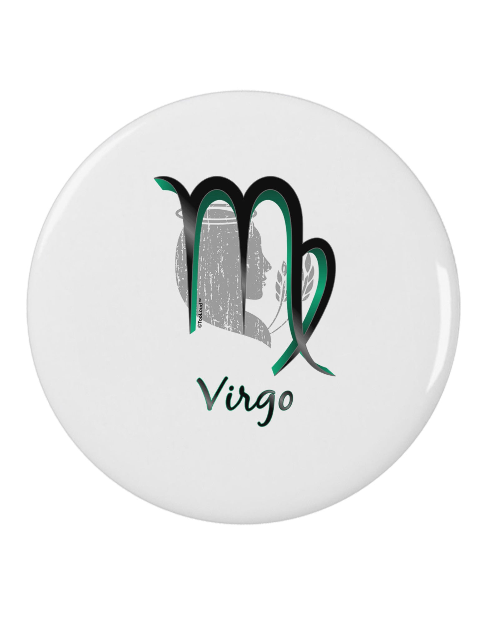 Virgo Symbol, Men's Round T-shirt - Make My Apparel