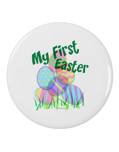 My First Easter Gel Look Print 2.25&#x22; Round Pin Button-Round Pin Button-TooLoud-White-2.25in-Davson Sales