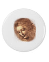 Lady With Disheveled Hair 2.25&#x22; Round Pin Button-Round Pin Button-TooLoud-White-2.25in-Davson Sales