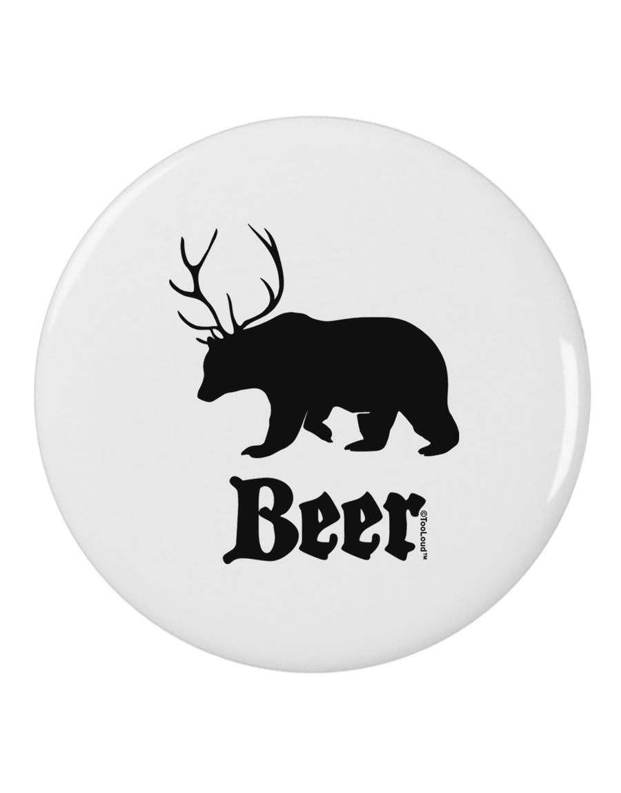 Beer Animal 2.25" Round Pin Button-Round Pin Button-TooLoud-White-2.25in-Davson Sales