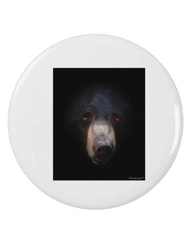 Scary Black Bear 2.25&#x22; Round Pin Button-Round Pin Button-TooLoud-White-2.25in-Davson Sales