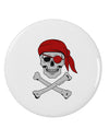 Pirate Skull 2.25&#x22; Round Pin Button-Round Pin Button-TooLoud-White-2.25in-Davson Sales