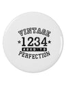 Personalized Vintage Birth Year Distressed 2.25&#x22; Round Pin Button by TooLoud-TooLoud-White-2.25in-Davson Sales