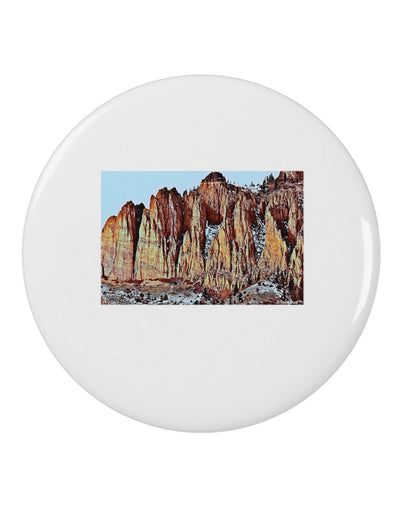 Colorado Mountain Spires 2.25&#x22; Round Pin Button-Round Pin Button-TooLoud-White-2.25in-Davson Sales