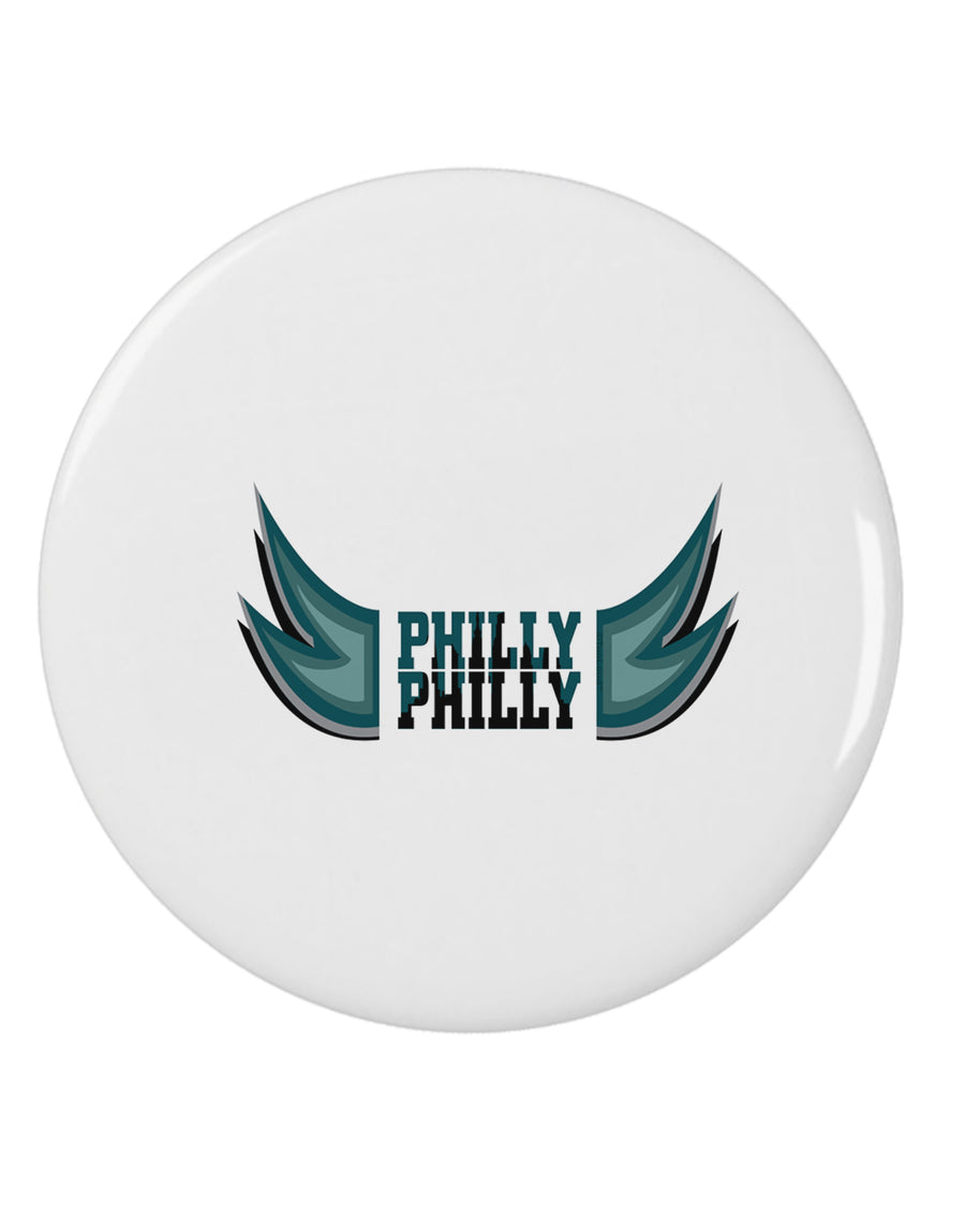 Philly Philly Funny Beer Drinking 2.25&#x22; Round Pin Button by TooLoud