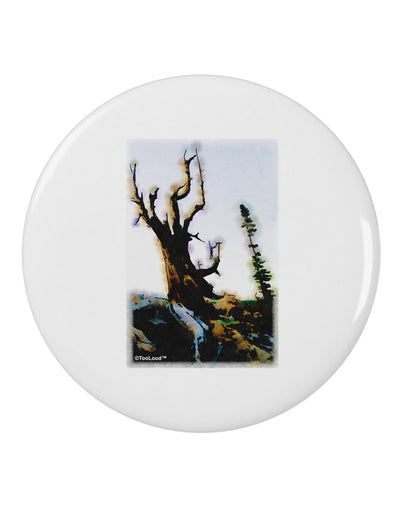 CO Mountain Scenery Watercolor 2.25&#x22; Round Pin Button-Round Pin Button-TooLoud-White-2.25in-Davson Sales