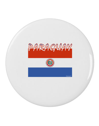 Paraguay Flag 2.25&#x22; Round Pin Button-Round Pin Button-TooLoud-Davson Sales