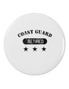 Retired Coast Guard 2.25&#x22; Round Pin Button-Round Pin Button-TooLoud-White-2.25in-Davson Sales