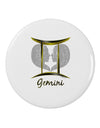 Gemini Symbol 2.25" Round Pin Button-Round Pin Button-TooLoud-White-2.25in-Davson Sales