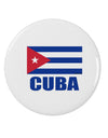 Cuba Flag Cuban Pride 2.25&#x22; Round Pin Button by TooLoud-Round Pin Button-TooLoud-White-2.25in-Davson Sales